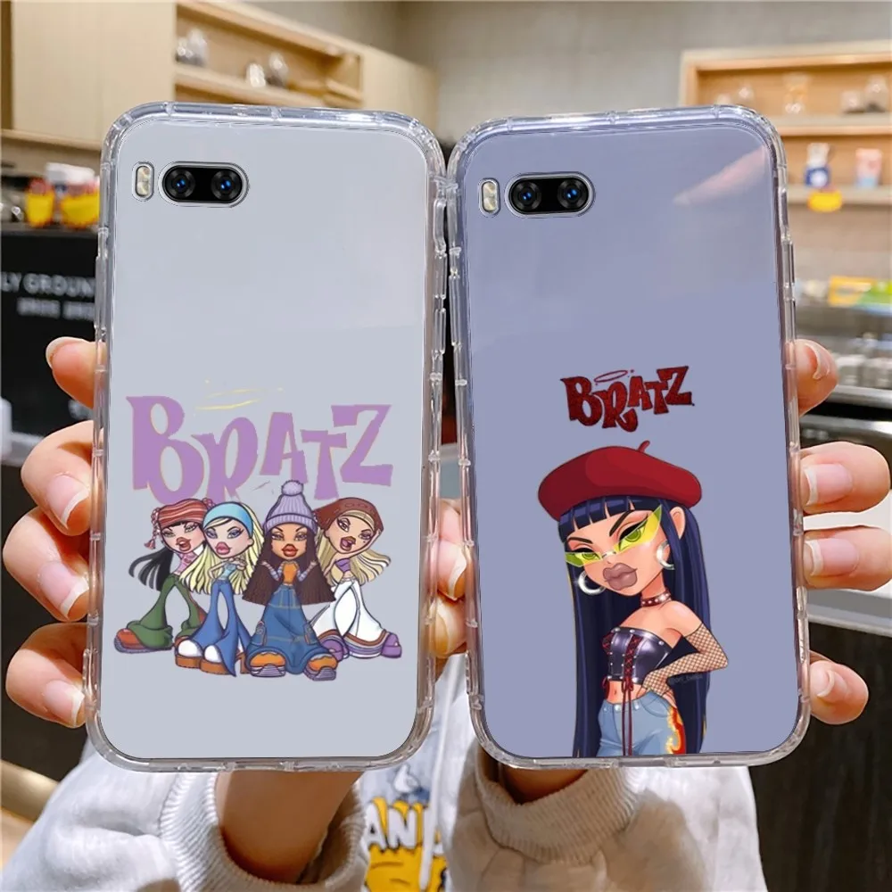 

Bratz Doll Phone Case For Huawei Mate P10 P20 P30 P40 P50 Smart Z Honor 50 60 70 Pro Lite Transparent Case