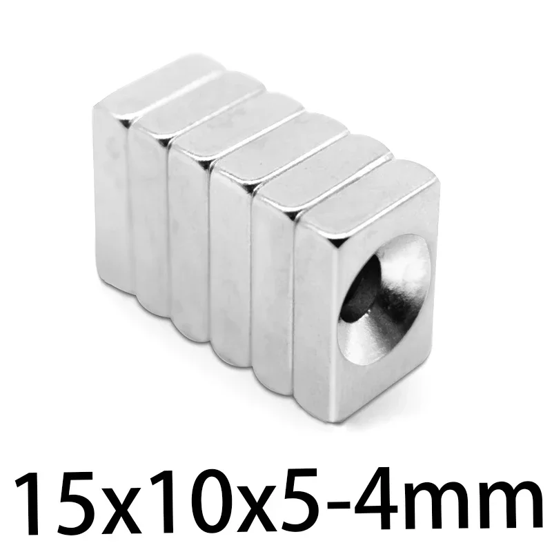 5/10/20/50 peças 15x10x4-4 15x10x5-4mm ímã quadrado super forte 15x10x4-4 15x10x5-4mm para geladeiras domésticas, escritórios diy