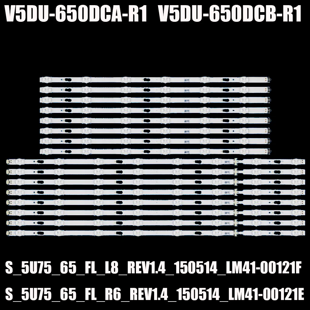 Pasek podświetlenia LED do UE65JU7090 UE65JU7090T UE65KU6000 UE65MU6120 UE65MU6105K UE65JU6800 V5DU-650DCA-R1 V5DU-650DCB-R1