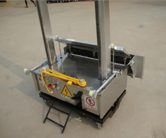 2026-Automatic Wall Screeding Plaster Finishing Render Mortar Spray Machine Gypsum Robot
