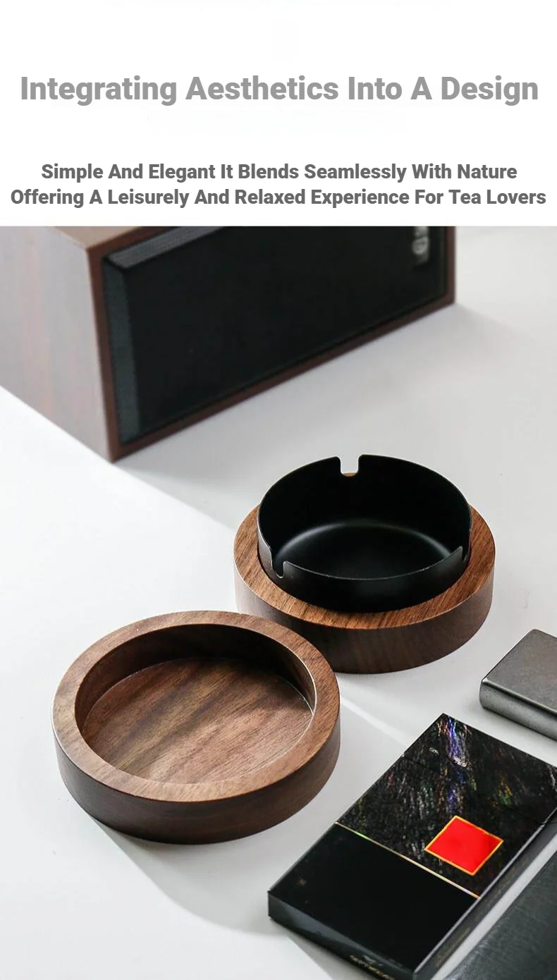 Kreativer winddichter Aschenbecher mit Deckel, dekoratives Geschenk, Raucherzubehör für drinnen und draußen – Detail 7