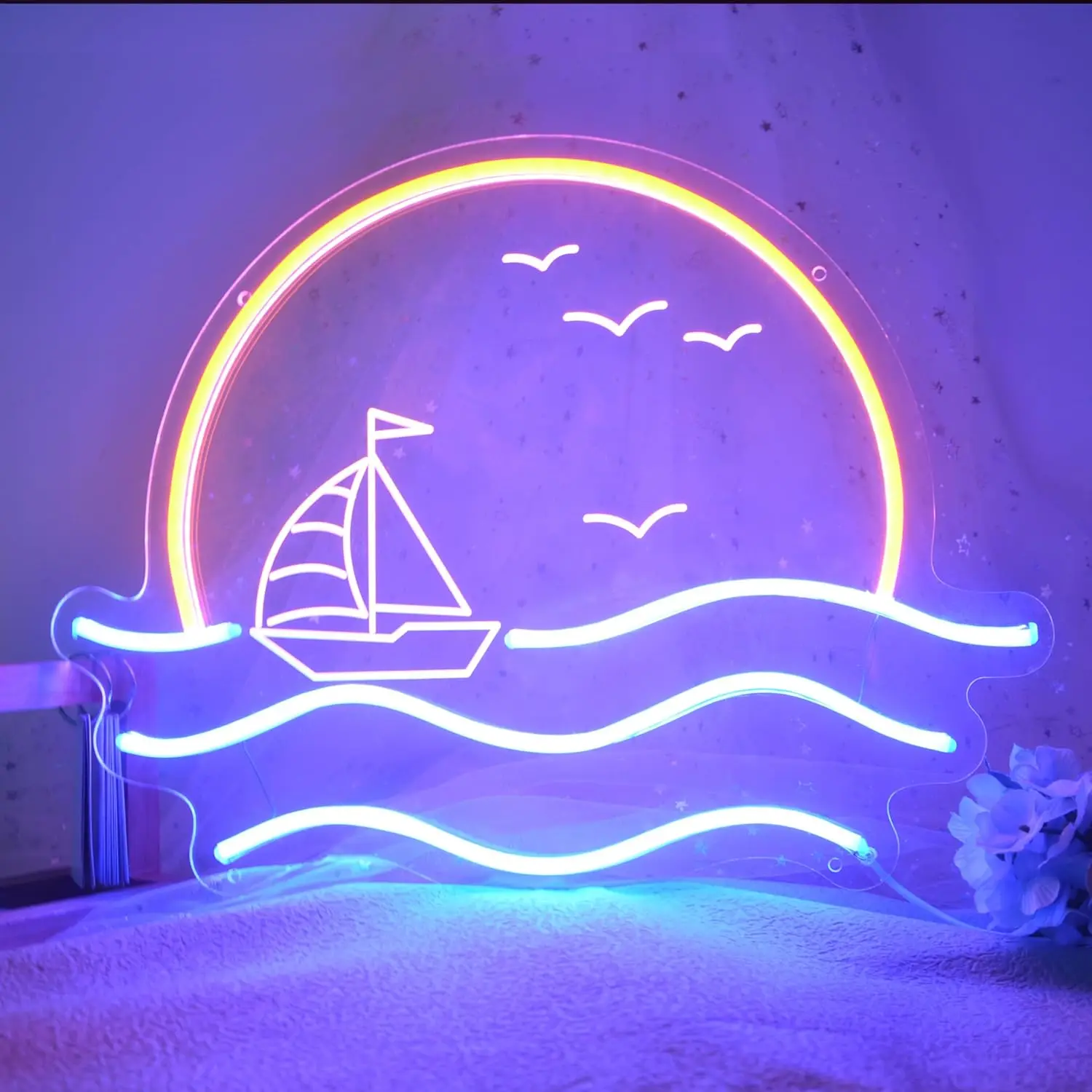 تخصيص جدار جبل LED النيون تسجيل للمنزل مركز تسوق بناء الحفلات الزفاف مكتب فندق شعار الديكور علامات إلكترونية