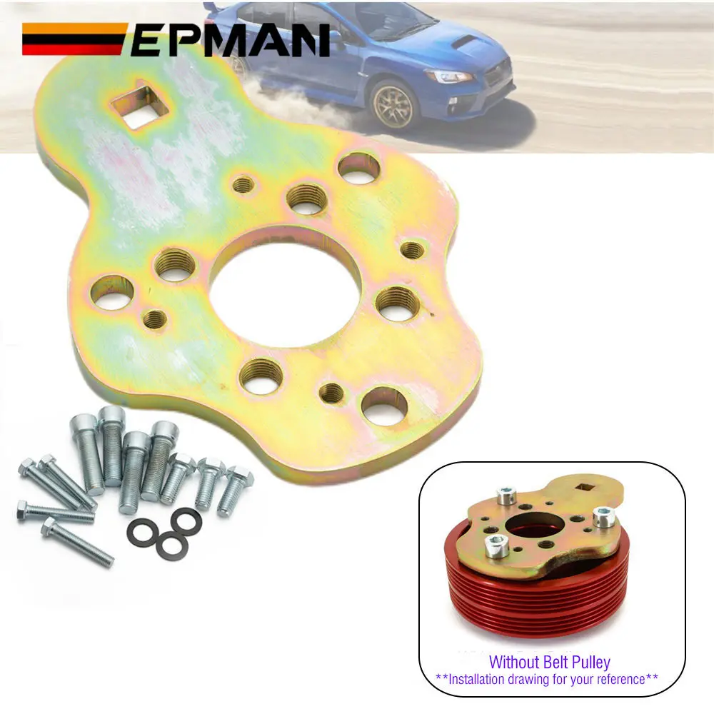 EPMAN Crank Pulley Removal Crankshaft Pulley Holder Wrench For Subaru WRX/STi EJ20 EJ25 Installation Tool EPPRT9511