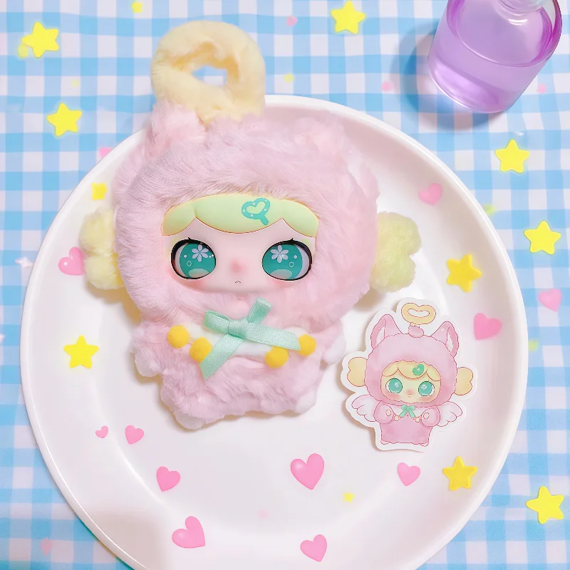 

Original Lulumi'S Whimsical Chronicles Series Blind Box Kawaii Anime Figure Fluffy Mini Pendant Mystery Box Bling Eyes Doll Gift