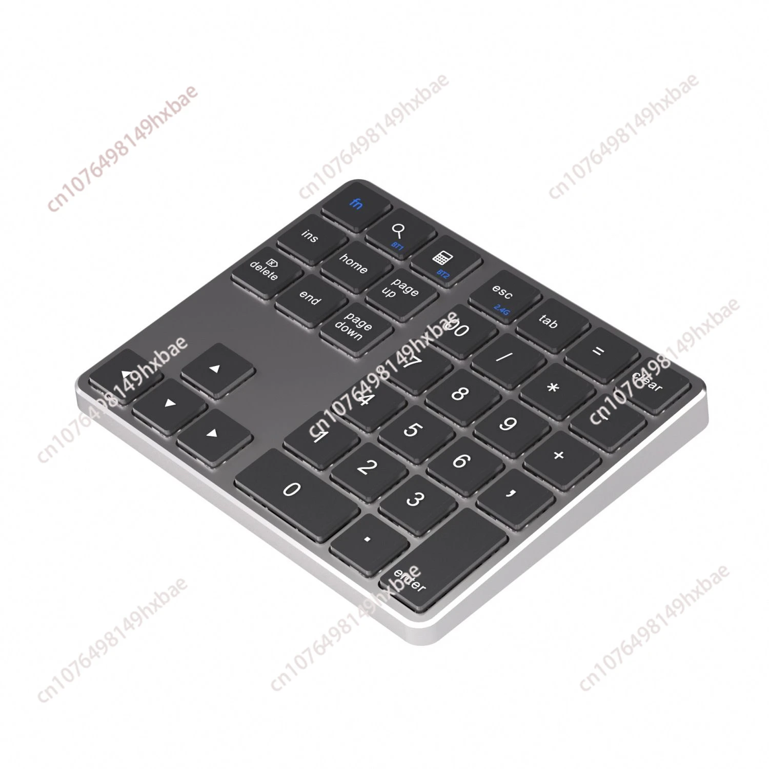 Dual Mode Numeric Keypad 2.4G Wireless Keyboard Dual Bluetooth Keyboard Digital Keyboard 300mAh Battery Rechargeable Numpad