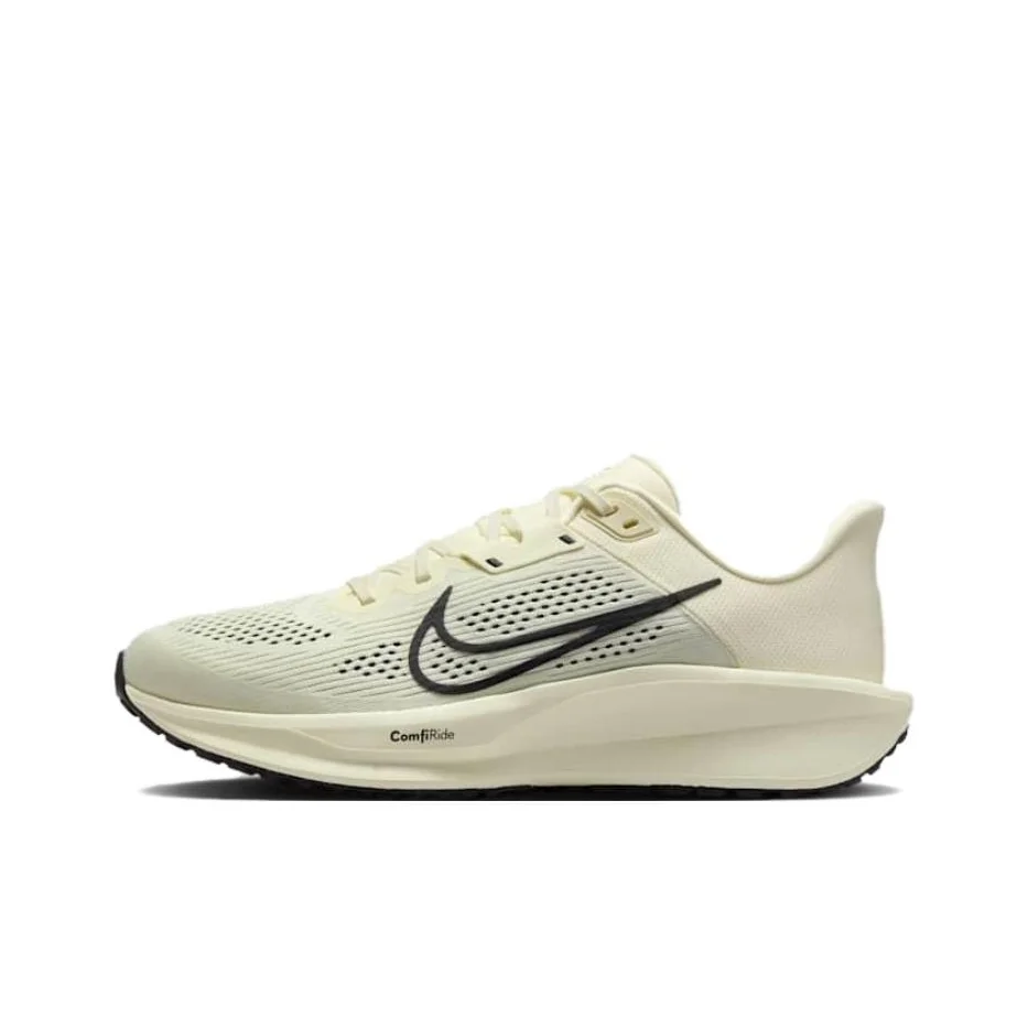 Nike Quest 6 Cushioning Breathable Low top Casual Running Shoes Men's Beige Black FD6033-104