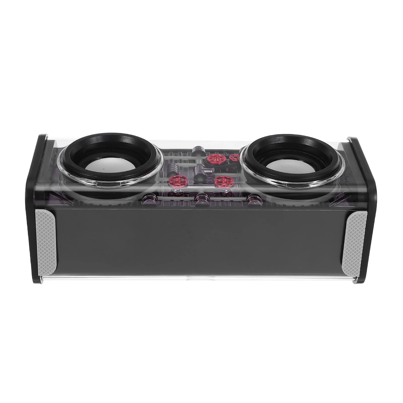 

Mini Wireless With Vibrant Lights Transparent Design Speaker For Outdoor Home Office Use Stereo Bass Sound Portable
