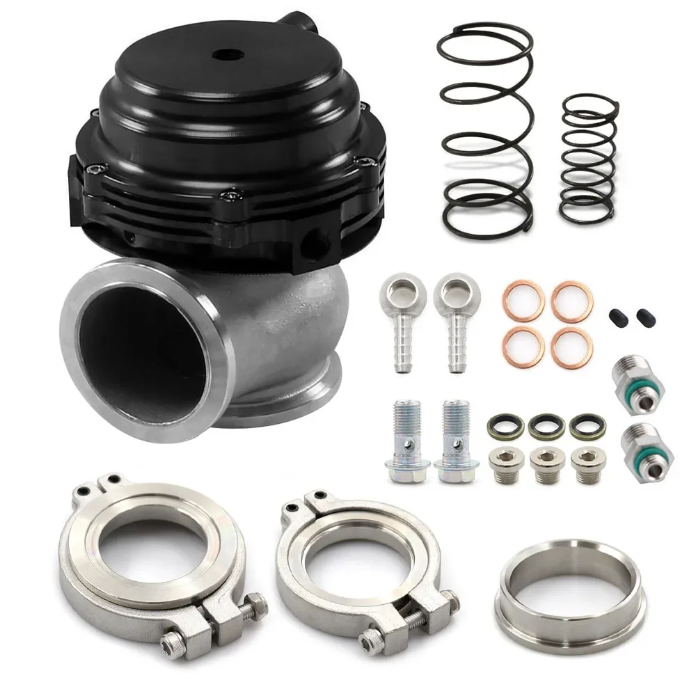 

Универсальный 44 мм автомобильный вестгейт, верхняя стальная V-образная лента, внешние вестгейт с фланцем для турбоколлектора Supercharge, автомобильные аксессуары