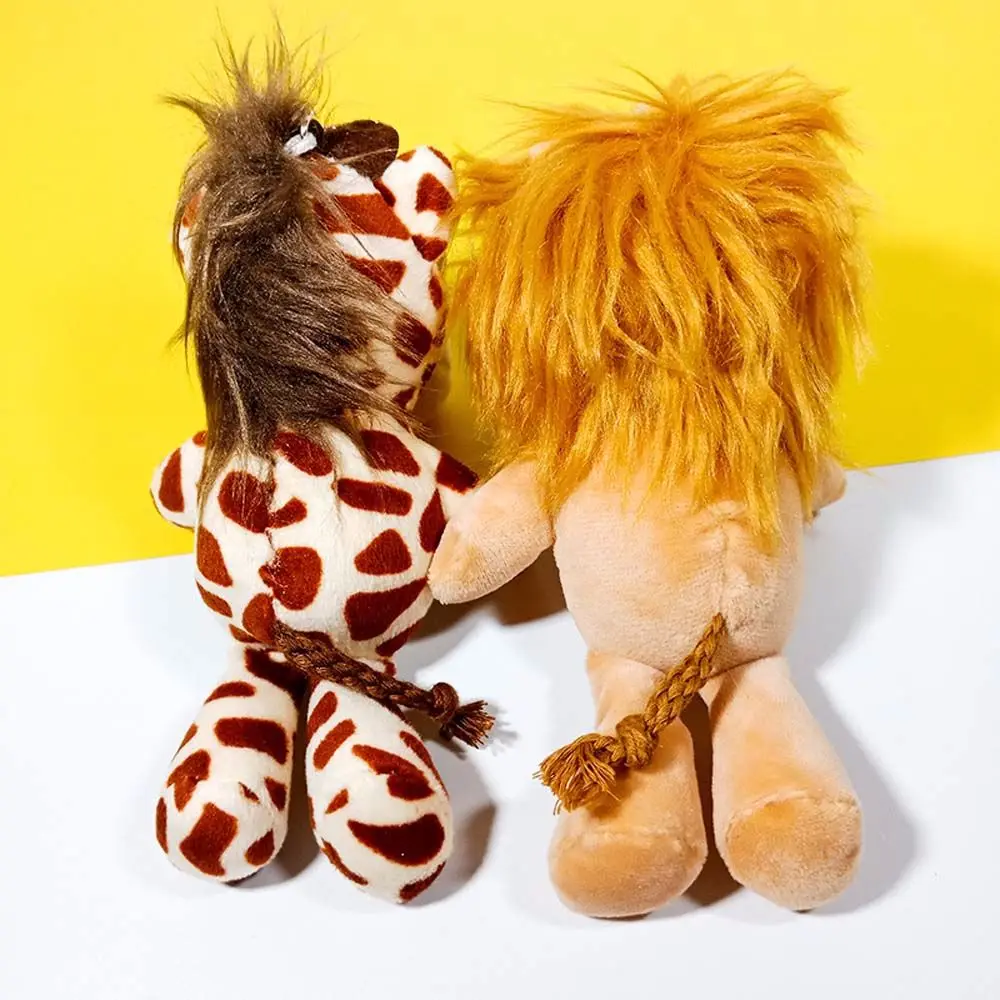 Animale della foresta Ornamento carino Elefante Ciondolo borsa Leone Portachiavi Bambole di peluche Animale Peluche Portachiavi di peluche Giocattoli di peluche