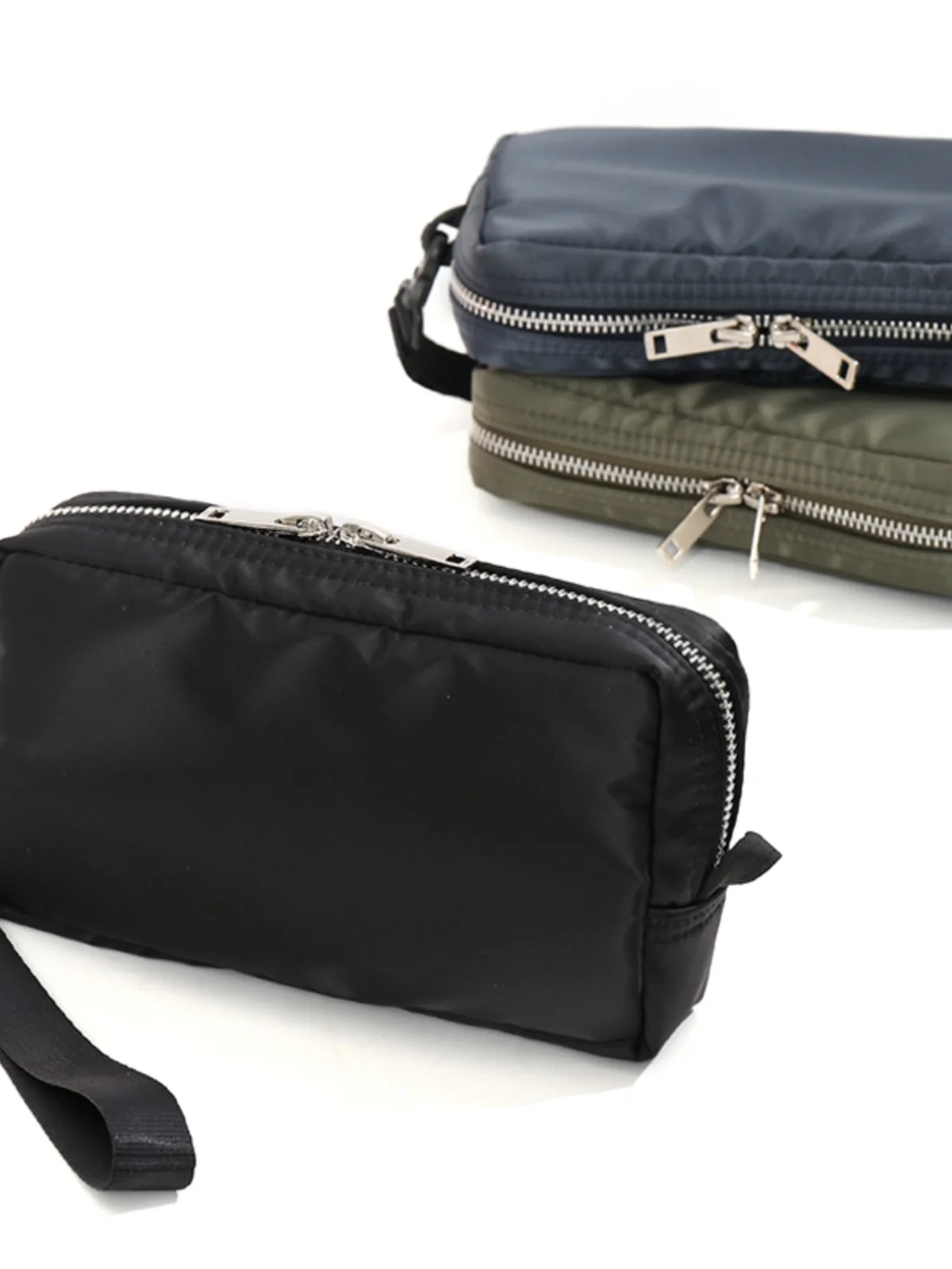 Long Wallet TANKER POUCH Unisex Waterproof Handheld Cosmetic Bag Mobile Phone Storage Bag Korean Style Functional Small Bag
