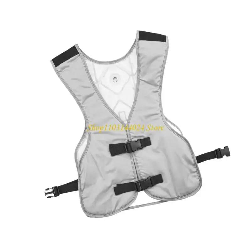 N5KE Breathable Bamboo Fiber Cooling Vest Having Protective Layer For Hot Weather