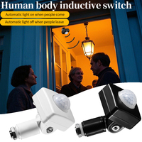 Smart PIR Motion Sensor Detector Switch 110V 220V Timer Human Body Infrared Auto On Off Light For LED Lamp Light Stair Corridor