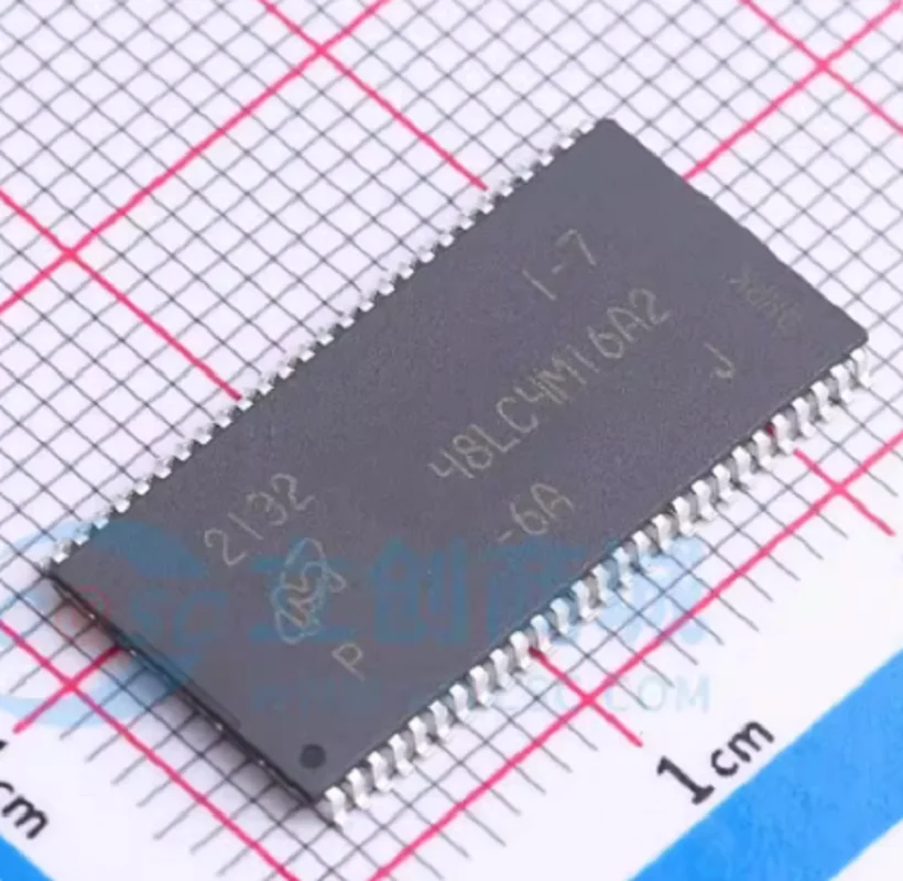 Integrated Circuits (ICs) Memory MT48LC4M16A2P-6A:J SDRAM Memory IC 64Mbit Parallel 167 MHz 5.4 ns 54-TSOP II