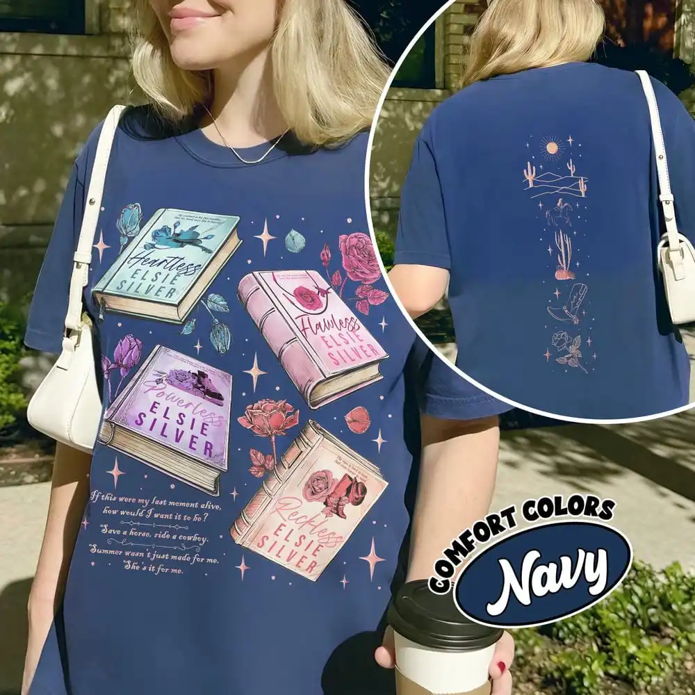 Vrouwen Retro Kastanje Springs Serie Comfort Unisex Tee Voor Fan Bookish Cadeau voor Country Girl Y2K Top Dagelijks Trendy Streetwear