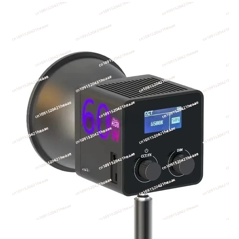 Suitable for slow door 60W fill lightlive streaming photography, handheld photography LED ambient film and television lights