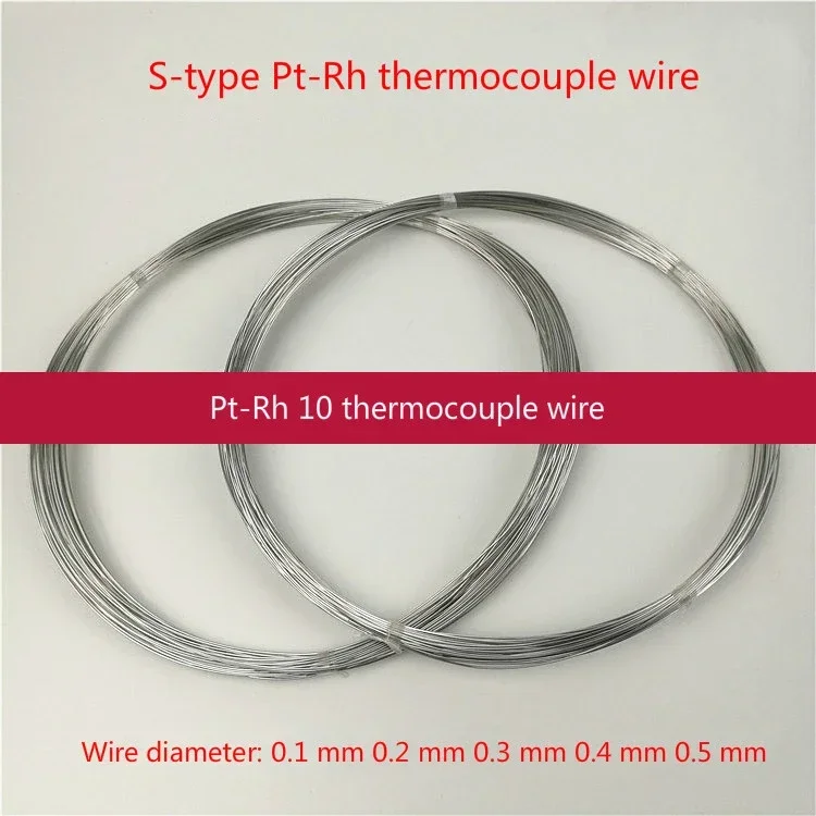 Pt Rh thermocouple wire (testing temperature/scientific research specific)