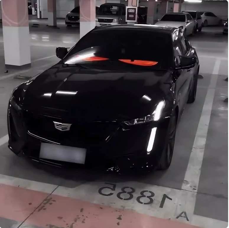 

Evil Eye Blinking LED Car Lights ​Bluetooth Smart LED Car Display – Flexible USB-Powered Full Color Screen for Advertising