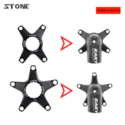 STONE 7075 Crank Spider Arms EC90SL Rotor GXP FORCE RIVAL RED 3 Bolts Convert to BCD110 BCD130 4 or 5 Bolt Cranks