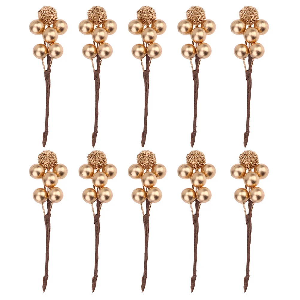 

20Pcs Simulation Berry Decoration Eco-Friendly Xmas Wreath Garland Wedding Party Ornament DIY Garland Supplies