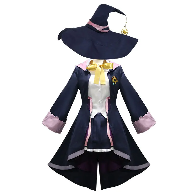 

Wandering Witch: The Journey of Elaina Elaina Cosplay Costume Halloween Role Play Anime Uniforms For Women Coat Shirt Skirt