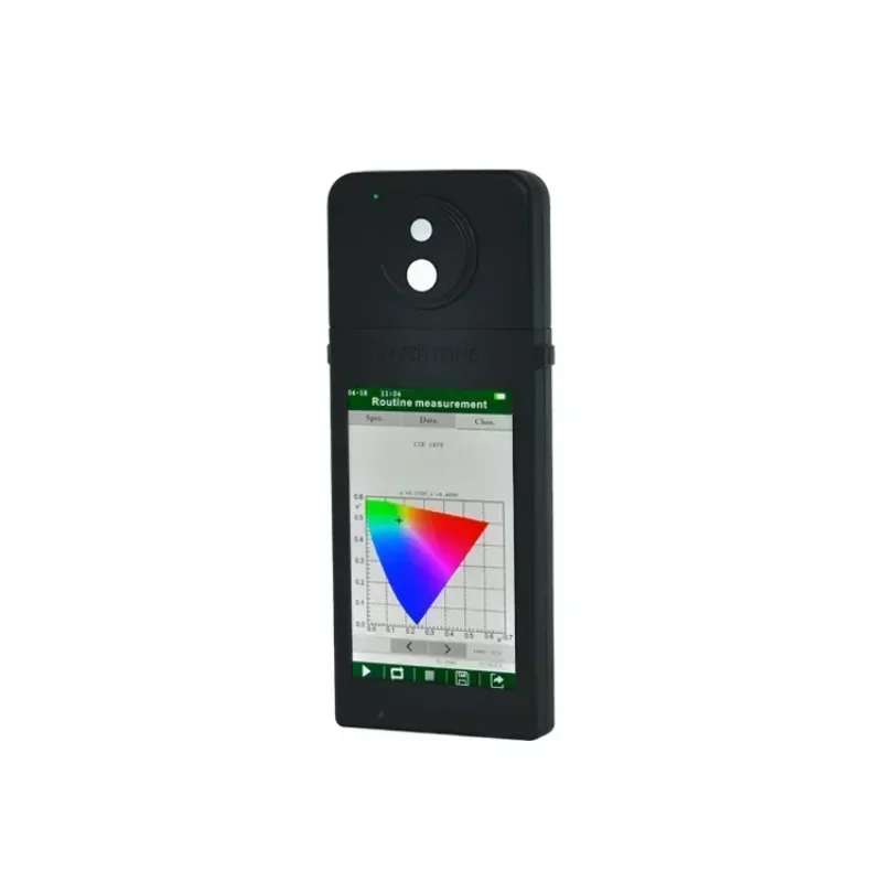 

2025newINVENTFINE SPF-200 380nm-780nm Handheld CCT CRI Spectrometer Illumination Portable Lux Meter with high precision