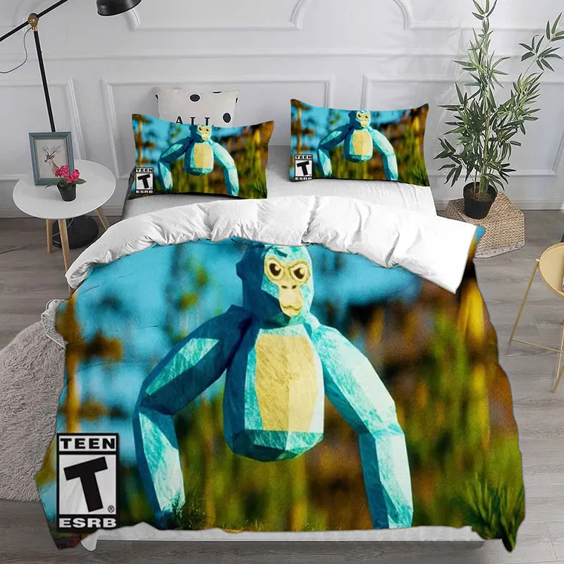 Gorilla Tag Bedding Sets Comforter Quilt Bed Cover Duvet Cover Pillow Case 2-3 Pieces Sets Kids Adult Size