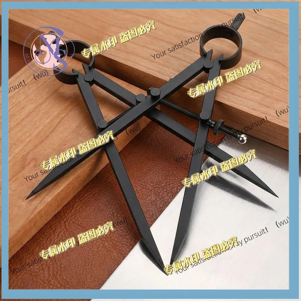 Multi-size marker scribing metal woodworking drawing compass, adjustable precision woodworking tools