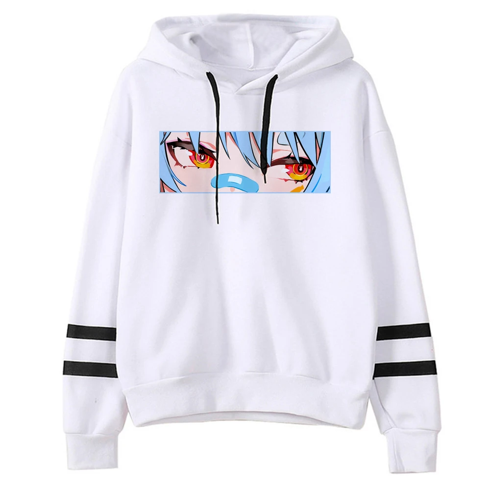 

Anime Eyes hoodies women 2023 sweat y2k vintage Kawaii Pullover female streetwear clothing