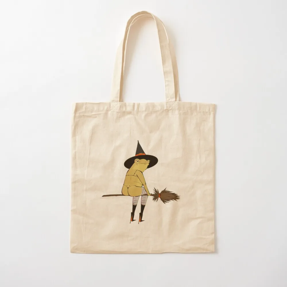 Witch frog Tote Bag Women's shopper Women's bag shopper bags