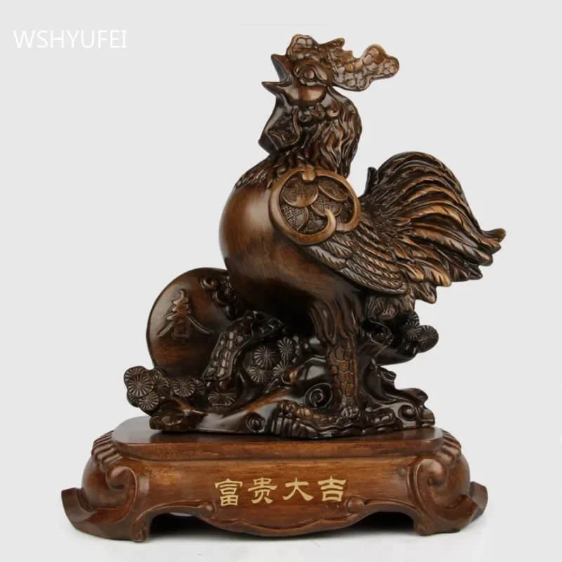 Feng Shui Chinese Zodiac Tiger Figurine Ornaments Home Resin Crafts Office Desktop Decor Living Room Decoration Luck for You