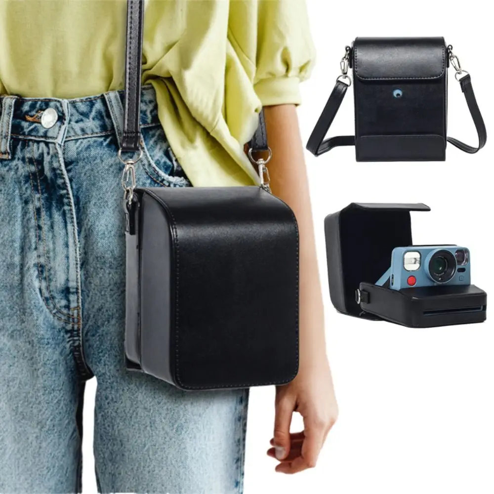 PU Leather Instant Film Camera Storage Bag Hard Anti Scratch Protective Cover Shockproof for  Now/Now+Gen2/3