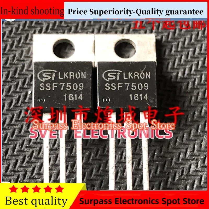 10PCS-50PCS  SSF7509  MOS TO-220 80V 80A  Original  Fast shipping