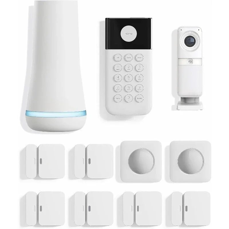 حار بيع جودة 11 قطعة نظام أمن الوطن اللاسلكي Gen 3 مع كاميرا لاسلكية داخلية HD - اختياري 24/7 المهنية Moni #2