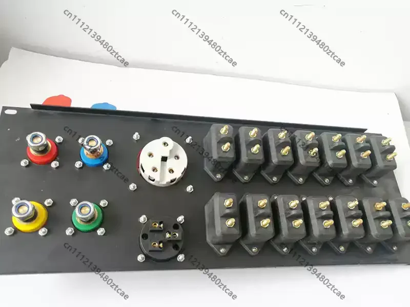Stage Lighting Audio Power Through Box Cabinet 200A Rhino Aviation Plug 14 Outlets 40A Bakelite Socket Distribution Case