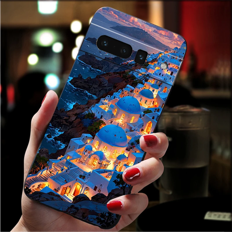 

Phone Case For Google Pixel 10 9 Pro XL 9A 8 7 6 Pro Pixel 8A 7A 6A Pixel 8 7 6 5 Greece Turkey Italy Scenery Case