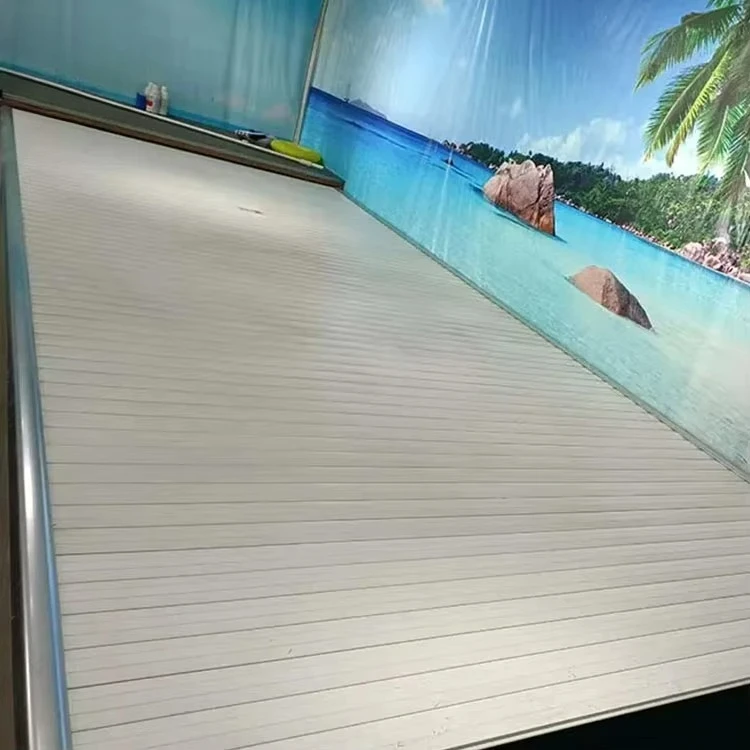 Customizable Water Crown Automatic Roller Blinds Durable Pool Cover Jacuzzi Spa