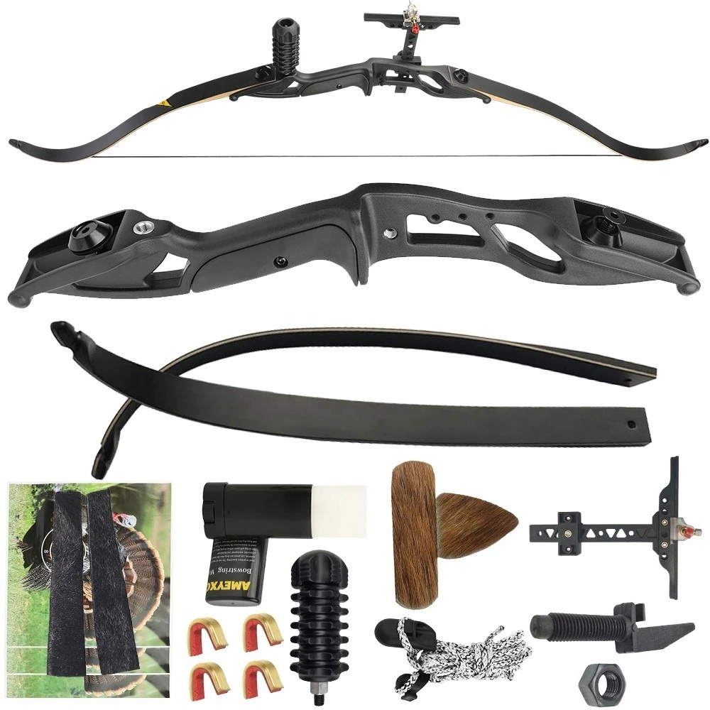 

56-дюймовый охотничий лук 40/45/50 фунтов, регулируемый лук для стрельбы из лука, охотничий лук для стрельбы по мишеням, тренировочные соревнования