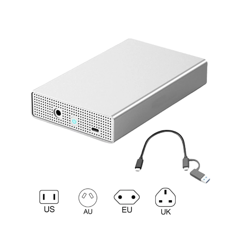 Mobile Hard Disk External Storage Enclosure For SSD, USB3.0 5Gbps