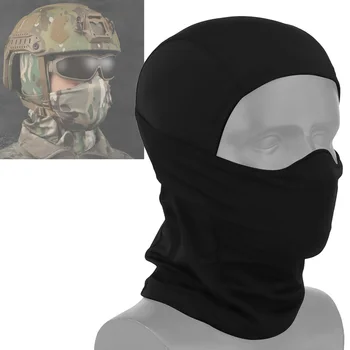 Kominiarka taktyczna czapka kominiarka, wielozadaniowa maska ochronna z miękką krzemionką Airsoft, do paintballa gra CS Cosplay