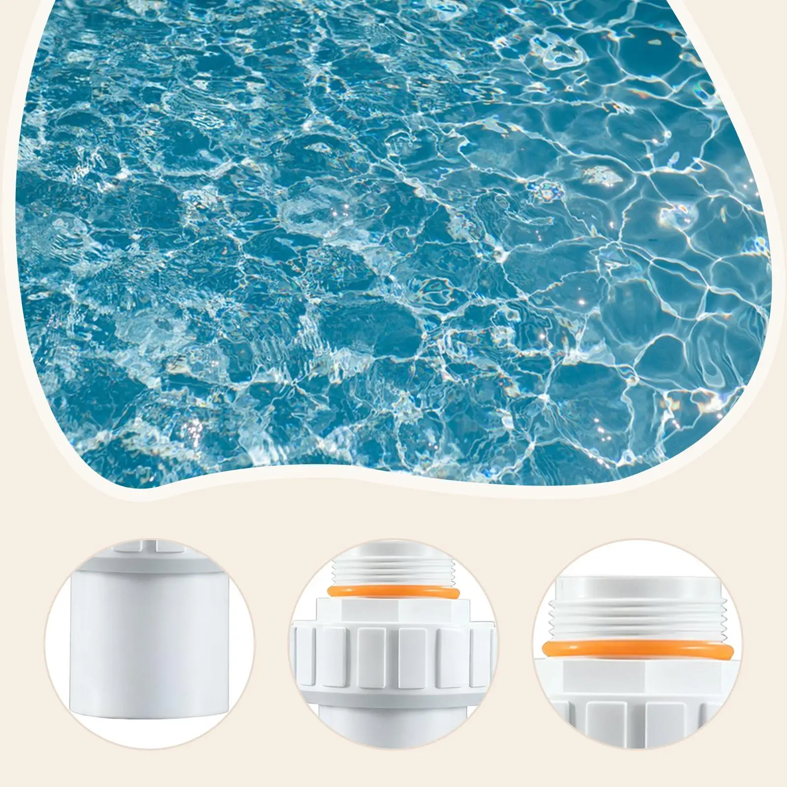 ملحقات حمام السباحة، ملحقات مشتركة، رمل حمام السباحة المحمول سهل التركيب