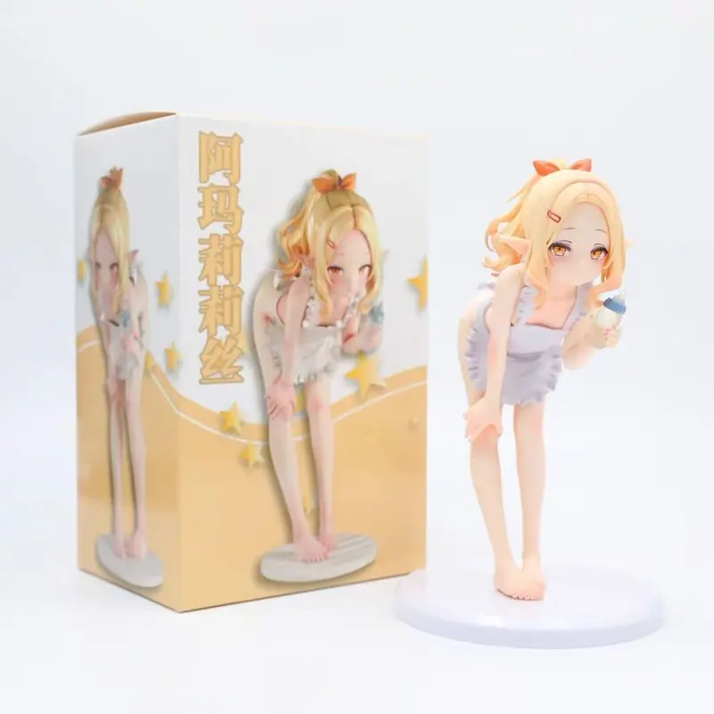 Anime Elf Girl Gk Figure Pvc Collectible Model Desktop Decoration Home Display Trendy Toy For Adult Collector Exquisite Gift