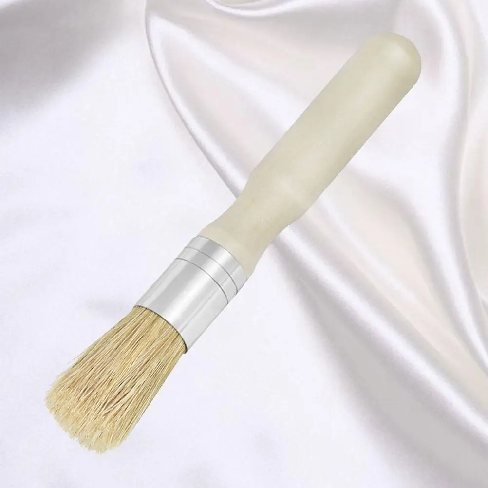 Wax Grout Paintbrush Circle Paintbrushes Stencil Oil Painting Tool Acrylic Flat Light