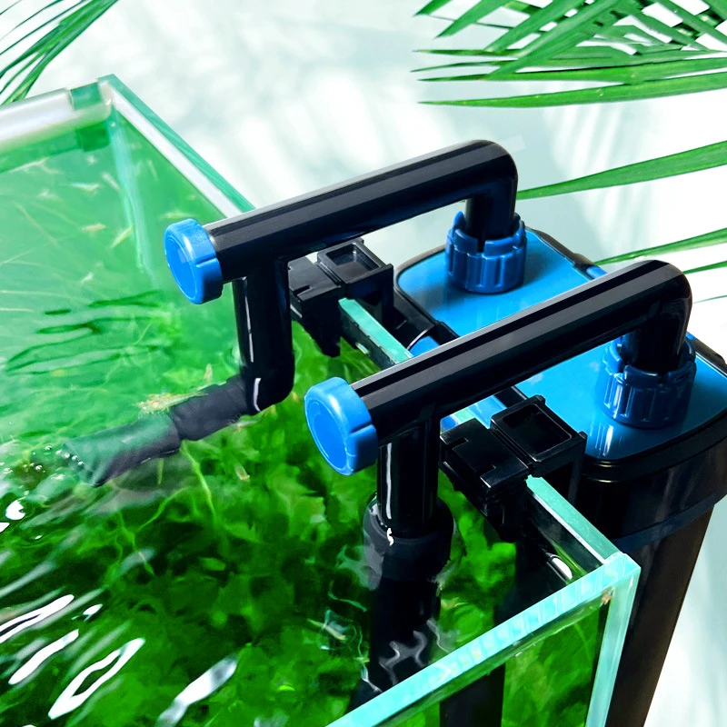 

Oxygenated Fish Tank Filter Barrel Aquarium Accessories Rain Shower Small External Filter Silent Wall-mounted Filter Barrel