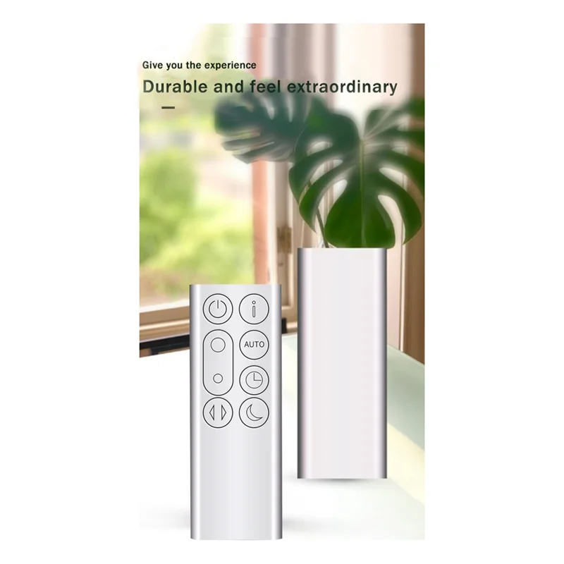 

【AT539】Replacement Remote Control Suitable for TP05 Air Purifier Leafless Fan Remote Control Silver
