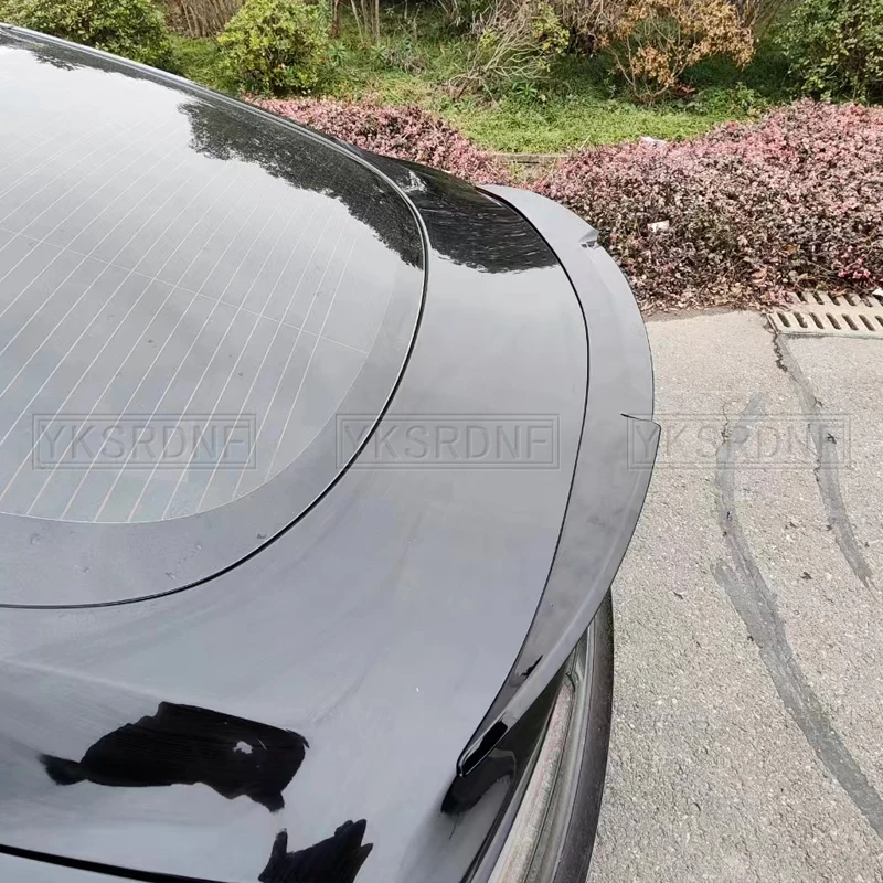 For Tesla Model S 2012-2023 Rear Wing Spoiler, Trunk Boot Wings Spoilers High quality ABS plastic material