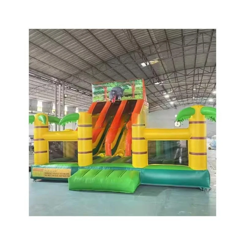 Commercial children's inflatable slide jumping castle poly waterproof tarp slide inflatable inflatable toy with the best quality