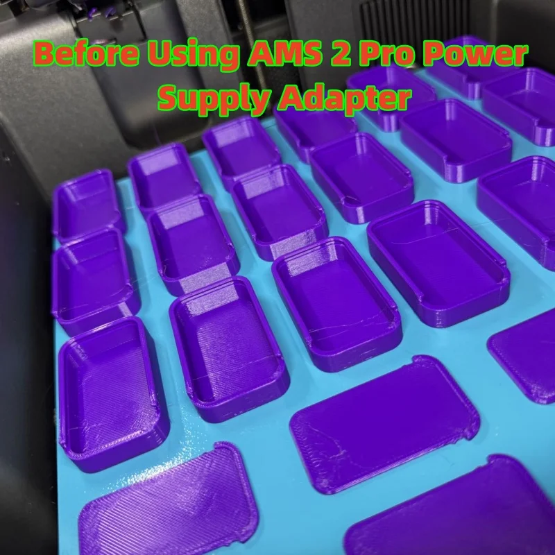 96W 24V 4A Power Adapter for Bambu Lab AMS 2 Pro, Enables Printing & Drying at the Same Time for Higher 3D Printing Efficiency