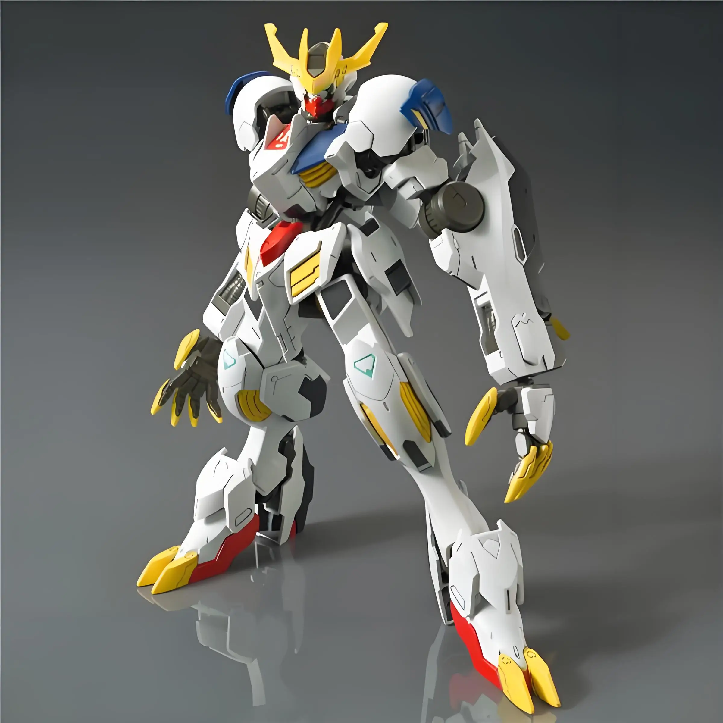 Bandai Original figura Gundam modelo Kit HG IBO 1/144 Gundam Barbatos Lupus Rex colección modelo figuras de acción juguetes para niños