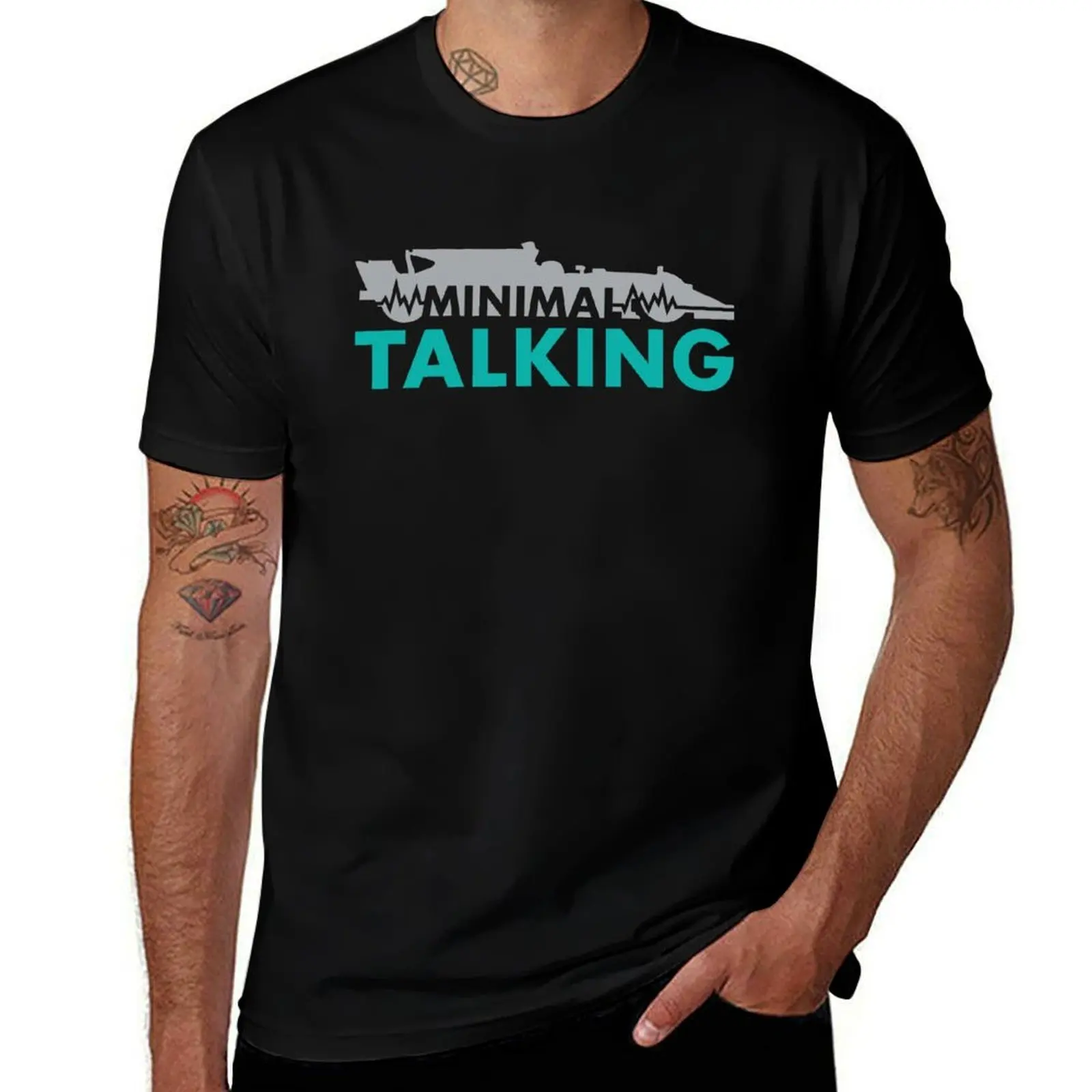 

Minimal Talking T-Shirt man t shirt summer t shirt man cotton T-Shirt