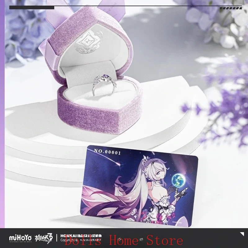 

Игра Honkai Impact 3 Kiana · Herrscher of Finality Theme Ring Косплей Коллекция Doujin Игра Хэллоуин Подарки на день рождения Официальные